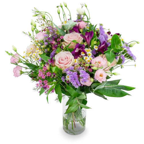 Bouquet of pink flowers